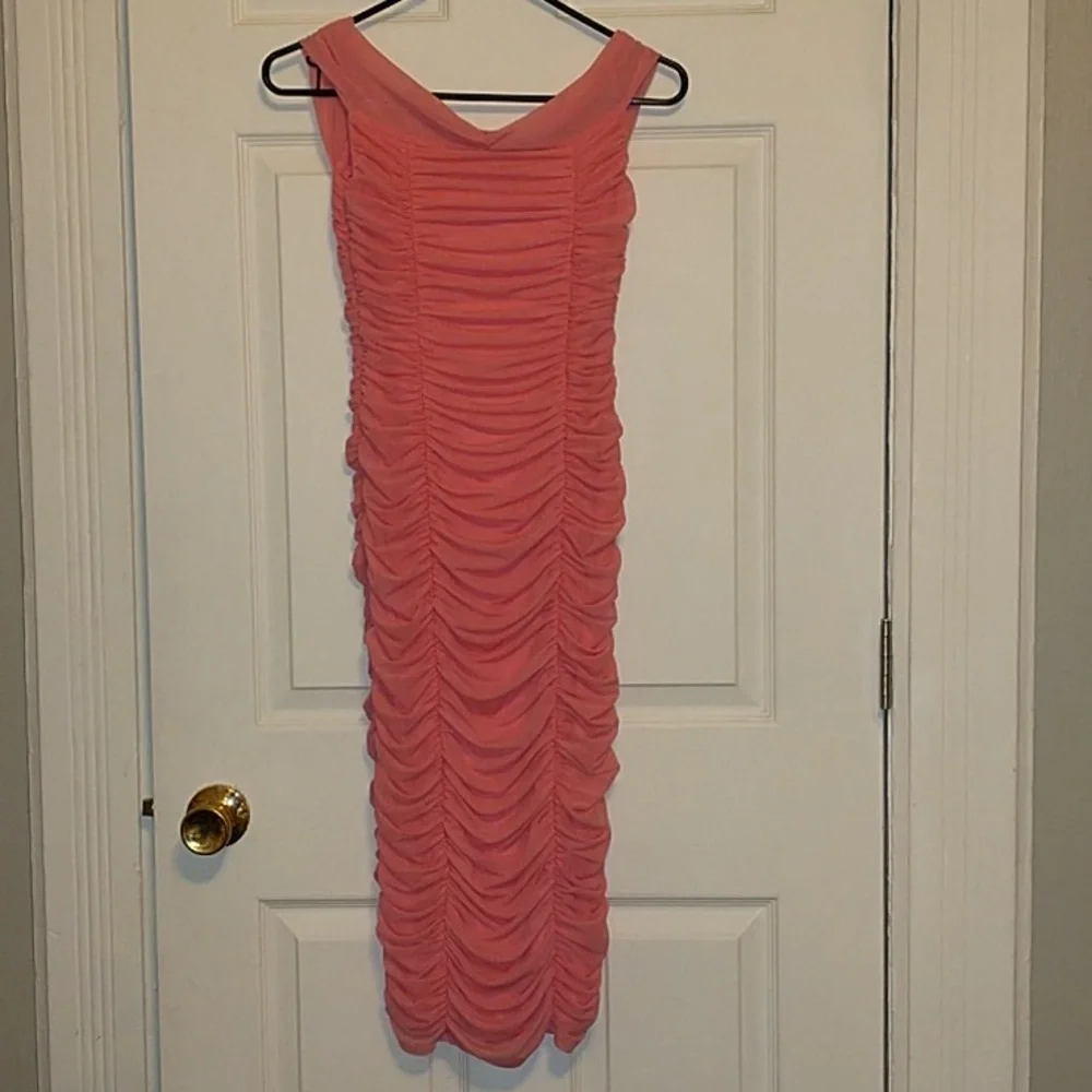 Revolve , Majorelle Tabitha Midi Dress In Bubblegum - Picture 6 of 6